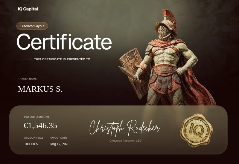 Payout-Beleg Markus S.